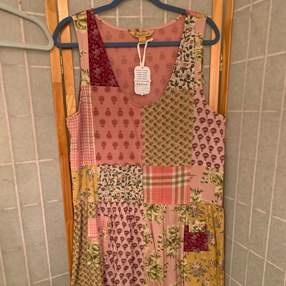 April Cornell multi patterned, sundress, size small
